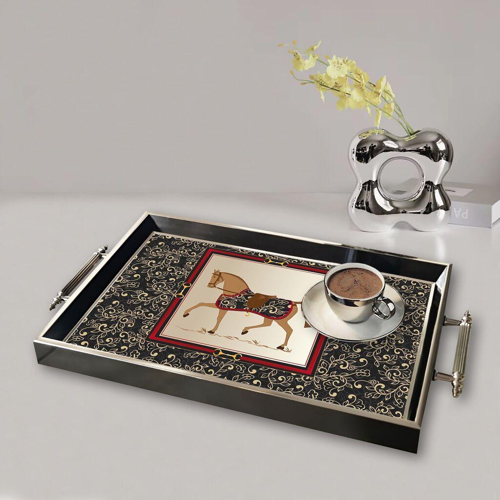 Aberto Design poslužavnik TPG9897 50 x 29 x 3,5 cm, šareni