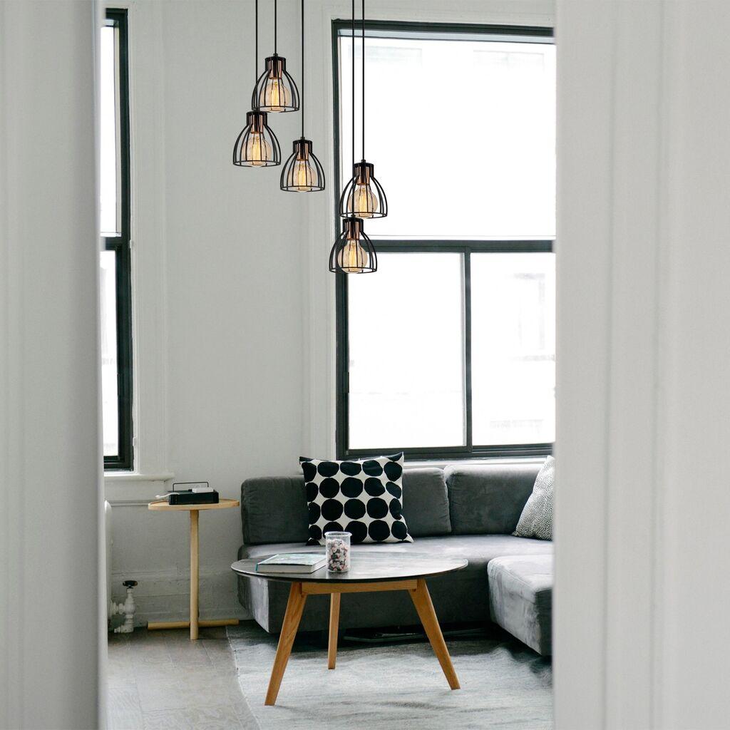 Opviq Luster Kemah-N-1237, 109cm, 47cm, 5xE27, 40W