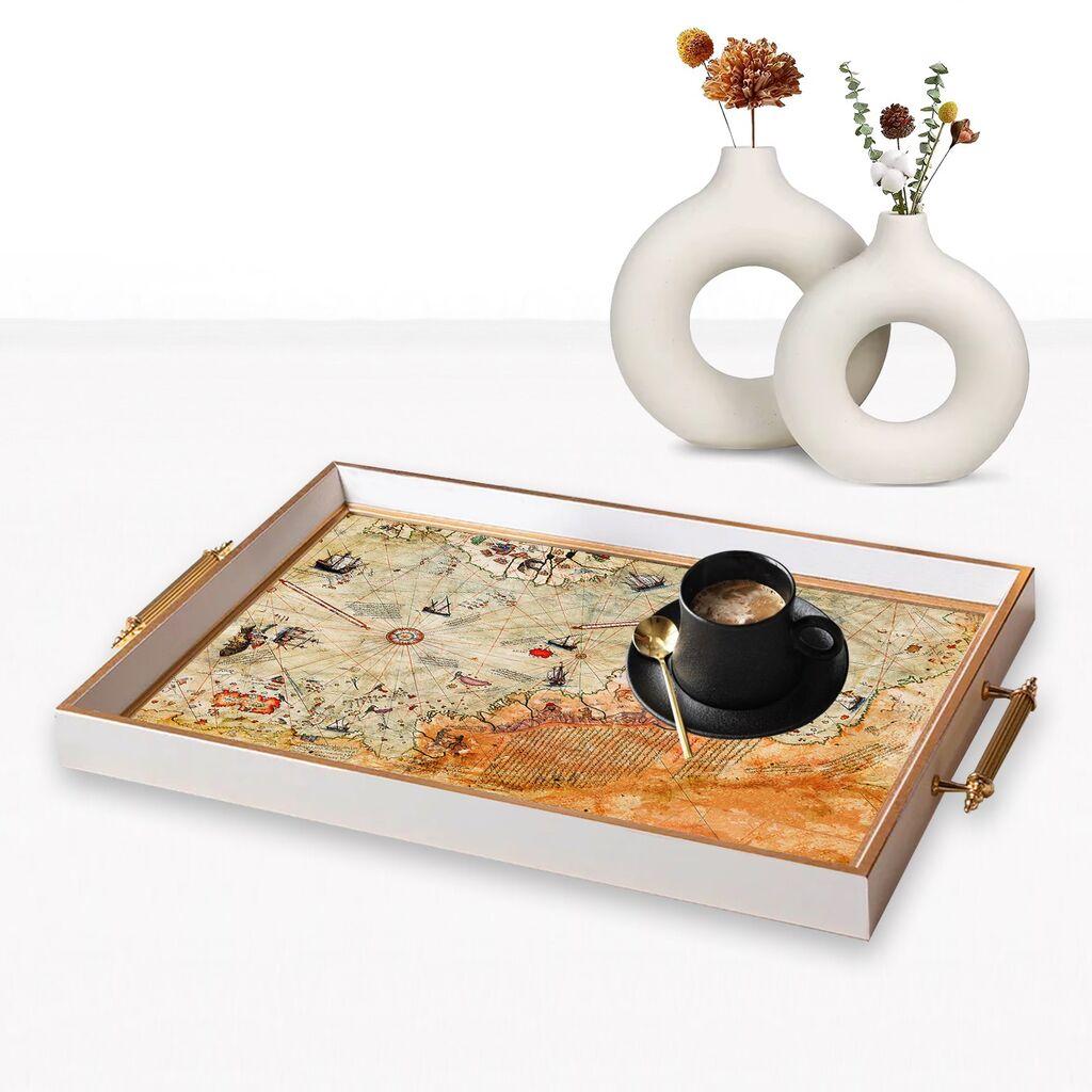Aberto Design poslužavnik TPB9903 50 x 29 x 3,5 cm, šareni