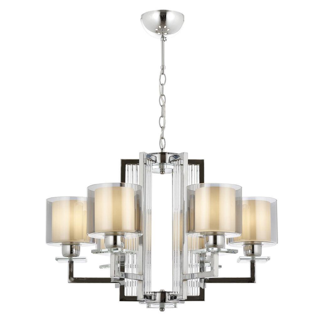 Opviq Luster Av-4285-6K, 90 cm, Crno-srebrna boja
