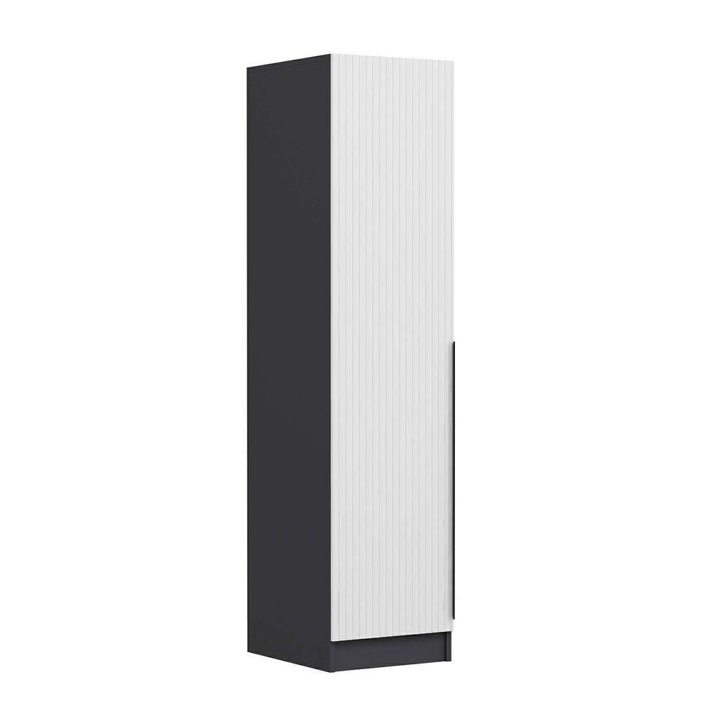 Hanah Kućni ormar Minar Kale-8709, 45x190x52 cm, Bijelo-antracit