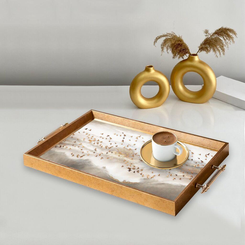 Aberto Design poslužavnik TPEA9844 50 x 29 x 3,5 cm, šareni