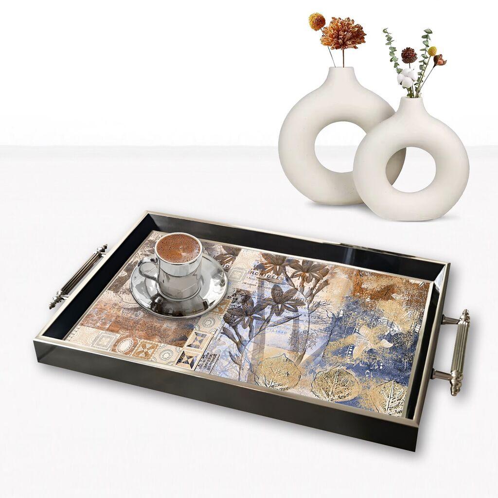 Aberto Design poslužavnik TPG9859 50 x 29 x 3,5 cm, šareni