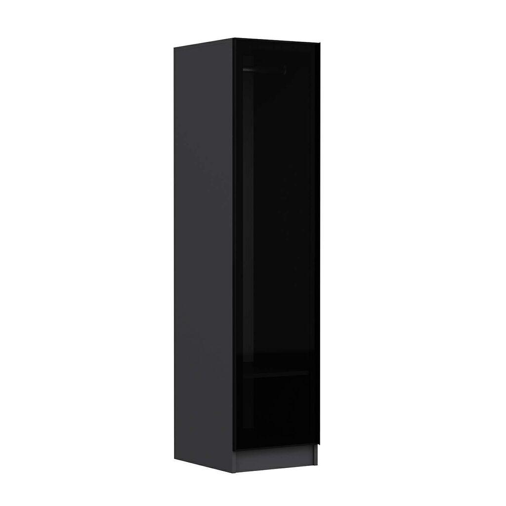 Hanah Home Ormar Minar Kale-8737, 45x210x52 cm, Antracit-crna