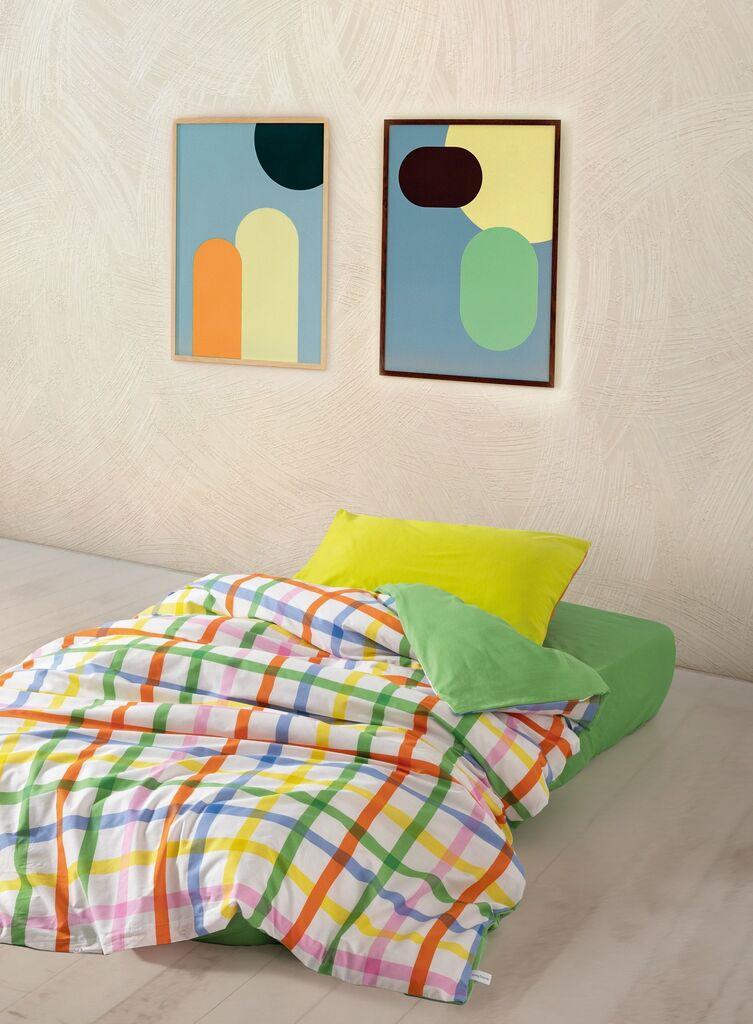 L'essentiel Maison set posteljine Hype, 160x220 cm, šareni