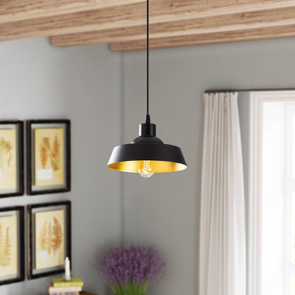 Opviq Luster Berceste-189BLACK-S, 107cm 22x22 cm, E27, 40W, Crna