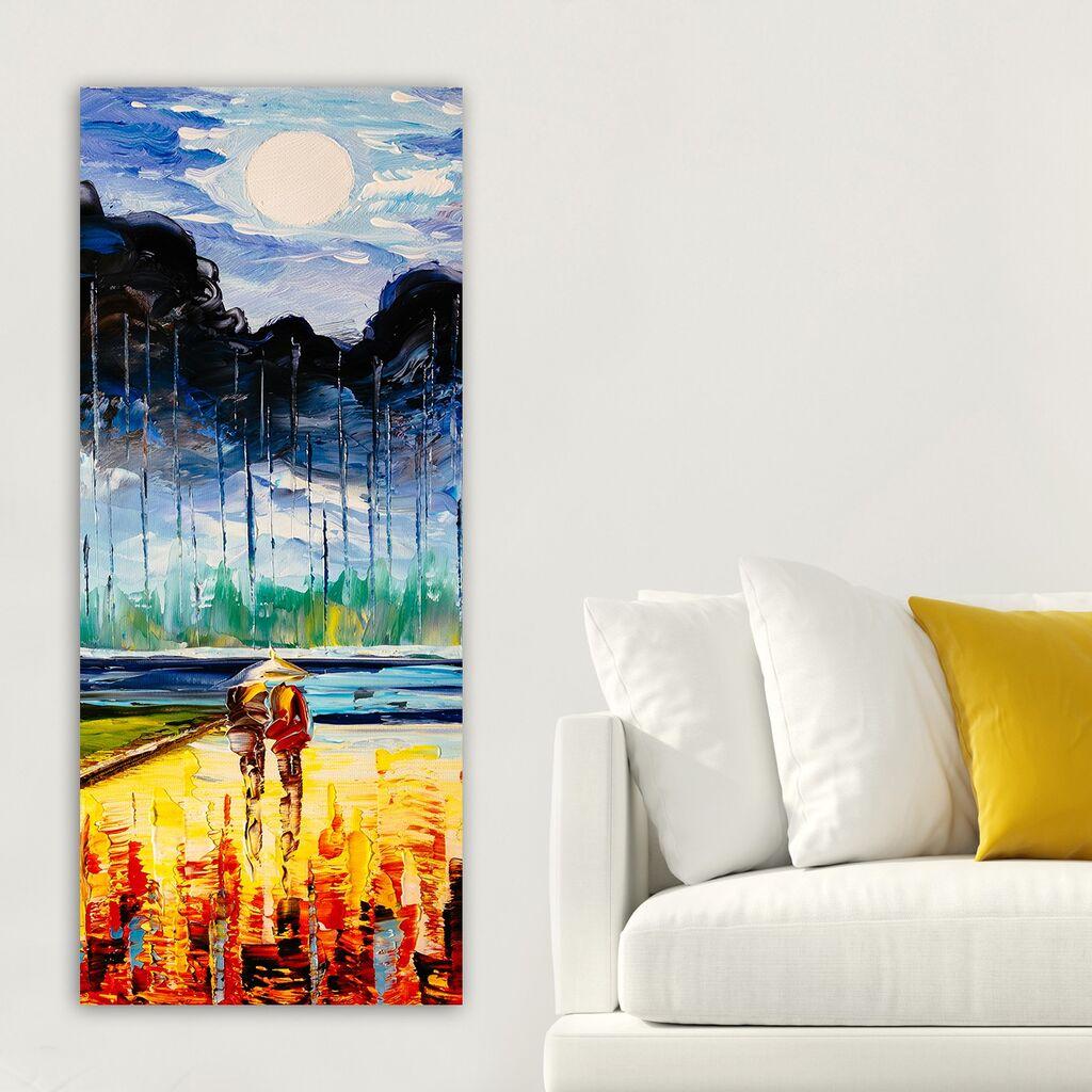 Slika na zidu na platnu 50x120cm
