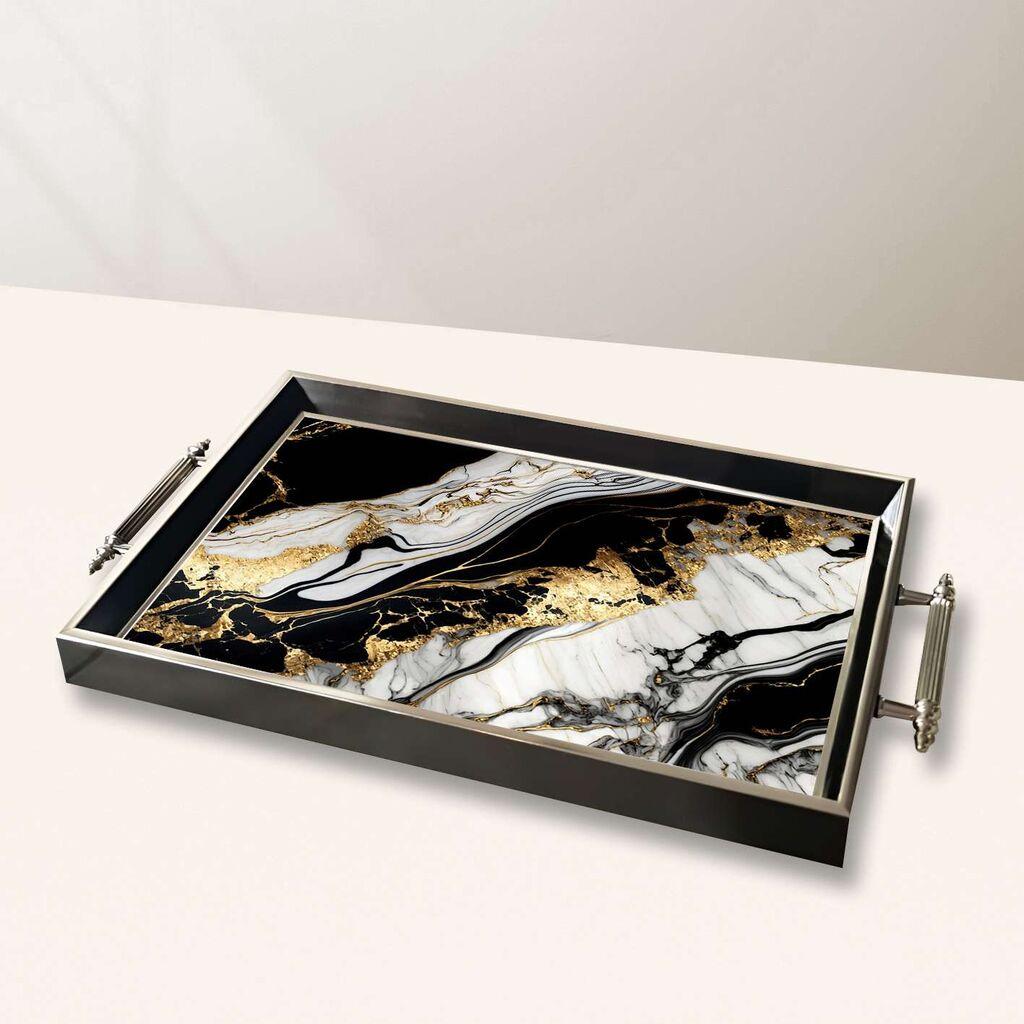 Aberto Design poslužavnik TPG10016 50 x 29 x 3,5 cm, šareni
