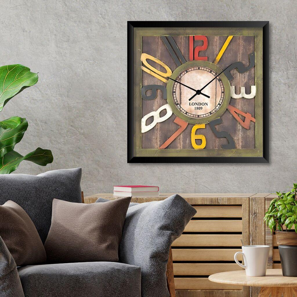 Wallity Dekorativni zidni sat STMDF07201, 45x45 cm