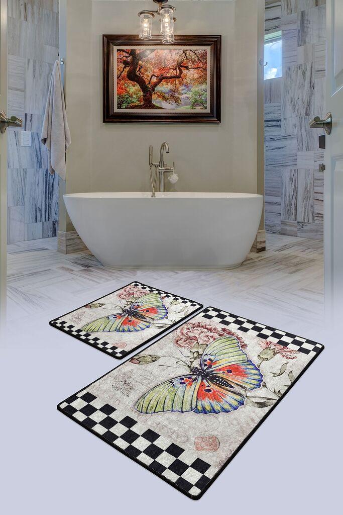 L'essentiel Maison Set od 2 kupaonska tepiha Šarene