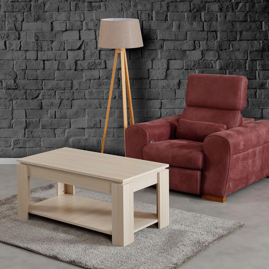 Hanah Home Club polica za sto, 104x47x56 cm, hrast