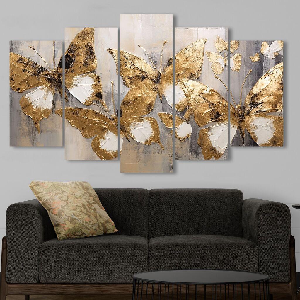 Wallity slika 5MDF4595_60100, 100x60 cm, 5 dijelova