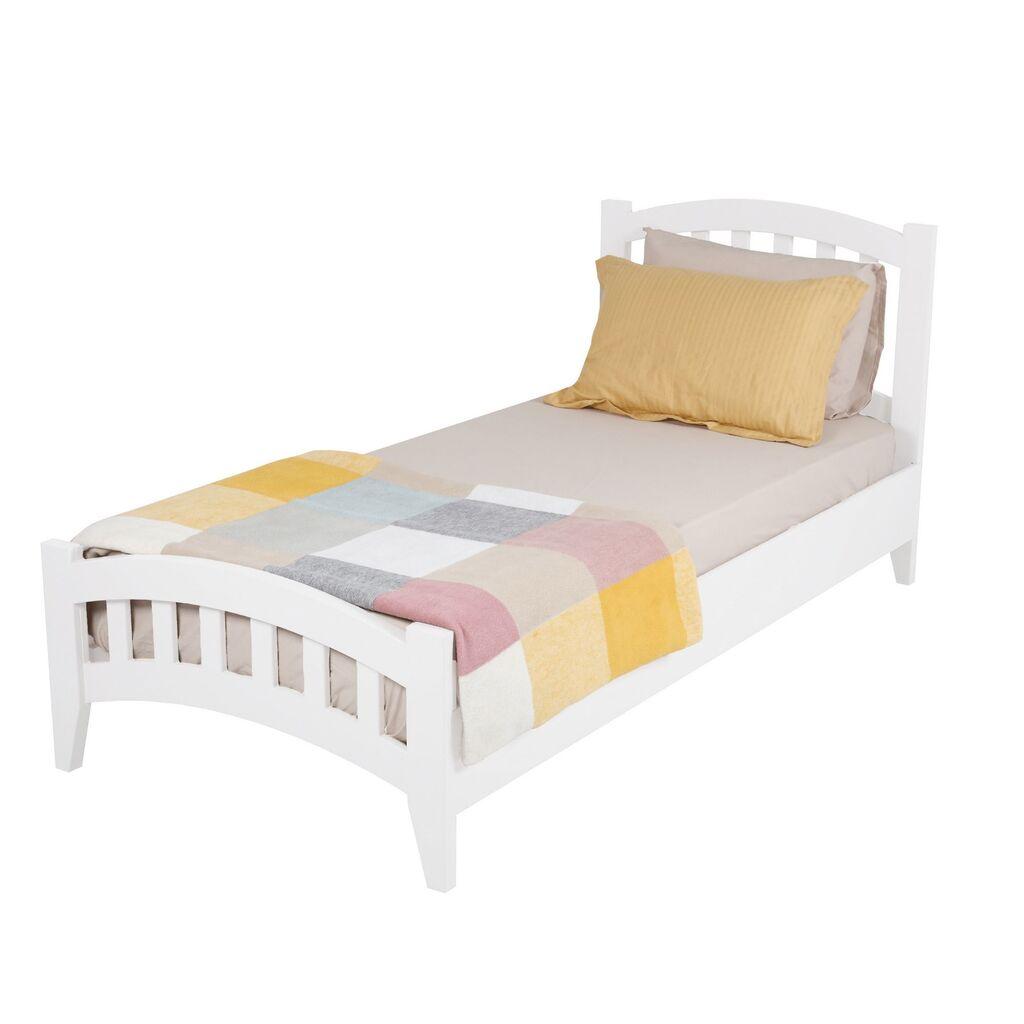 Hanah Home Okvir kreveta Lrya, 90x190 cm, Bijela