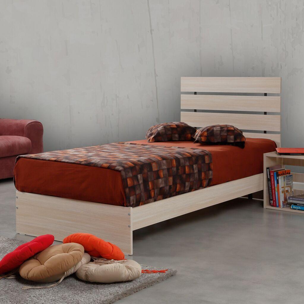 Hanah Home Okvir kreveta Fuga 90, 95x100x205 cm, Hrast