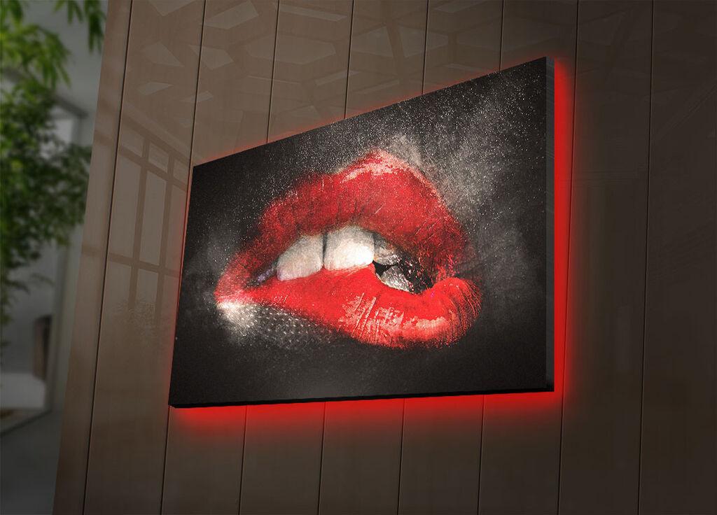 Slika na platnu Wallity sa LED osvetljenjem 45x70cm