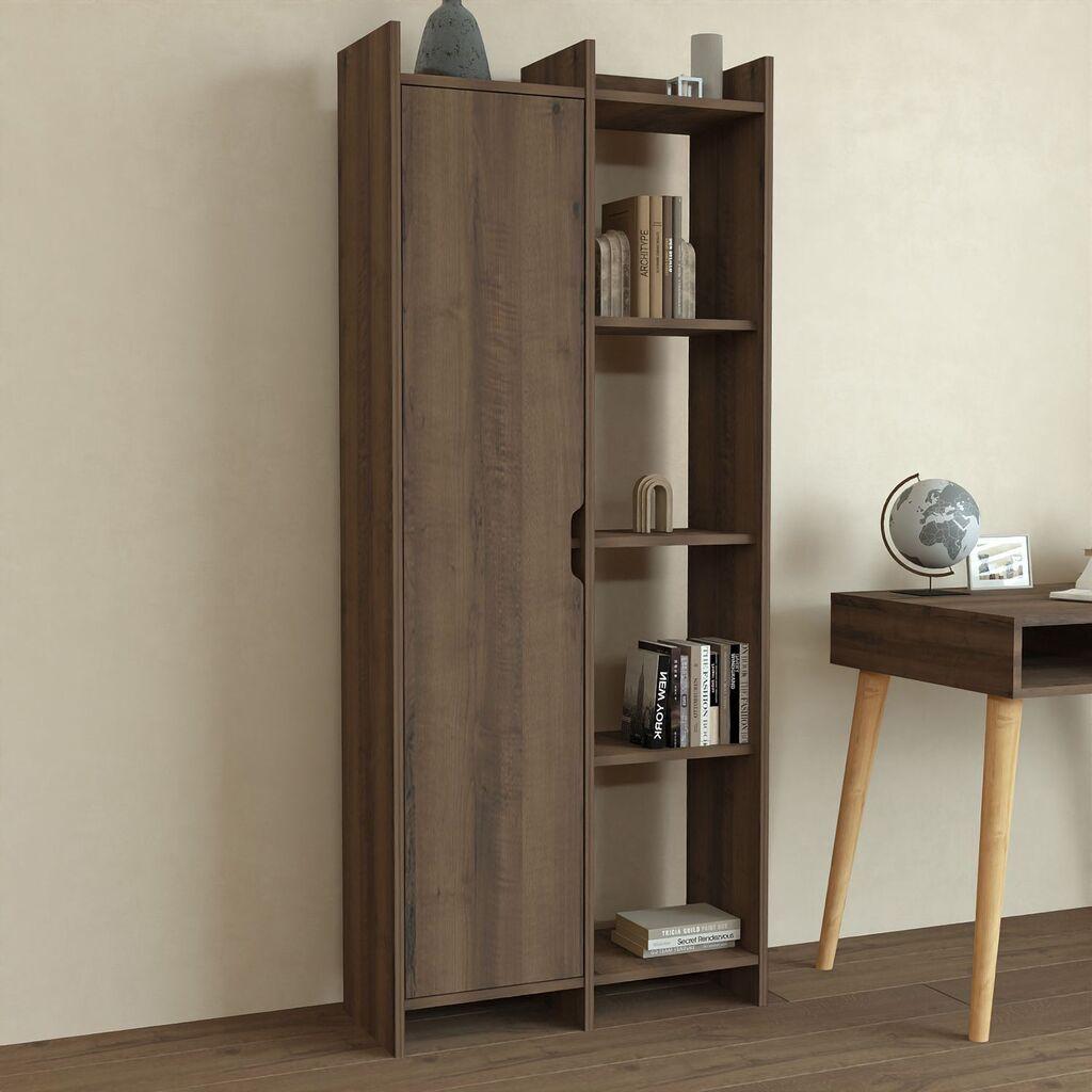 Hanah Home Polica za knjige Offer, 70x180x30 cm, Boje hrasta