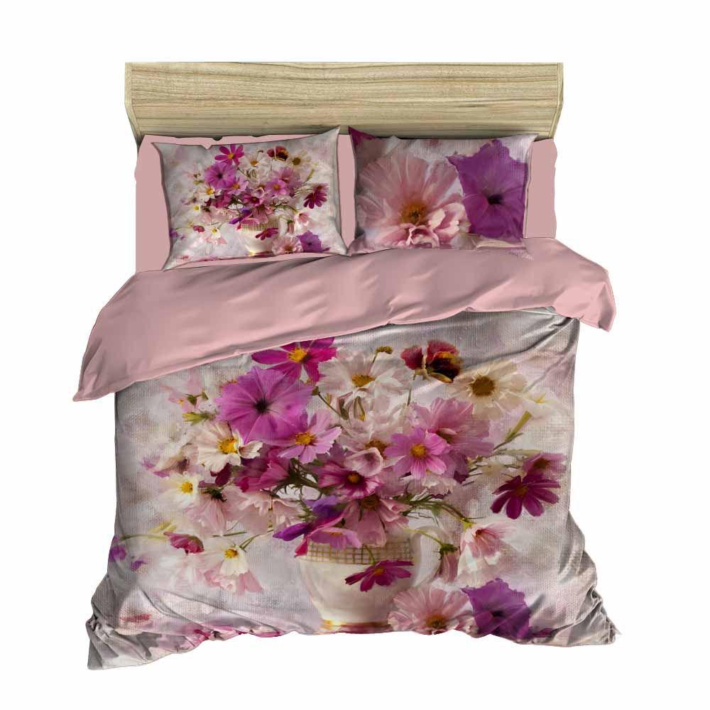 L'essentiel Maison set posteljine 112, 200x220cm, roze