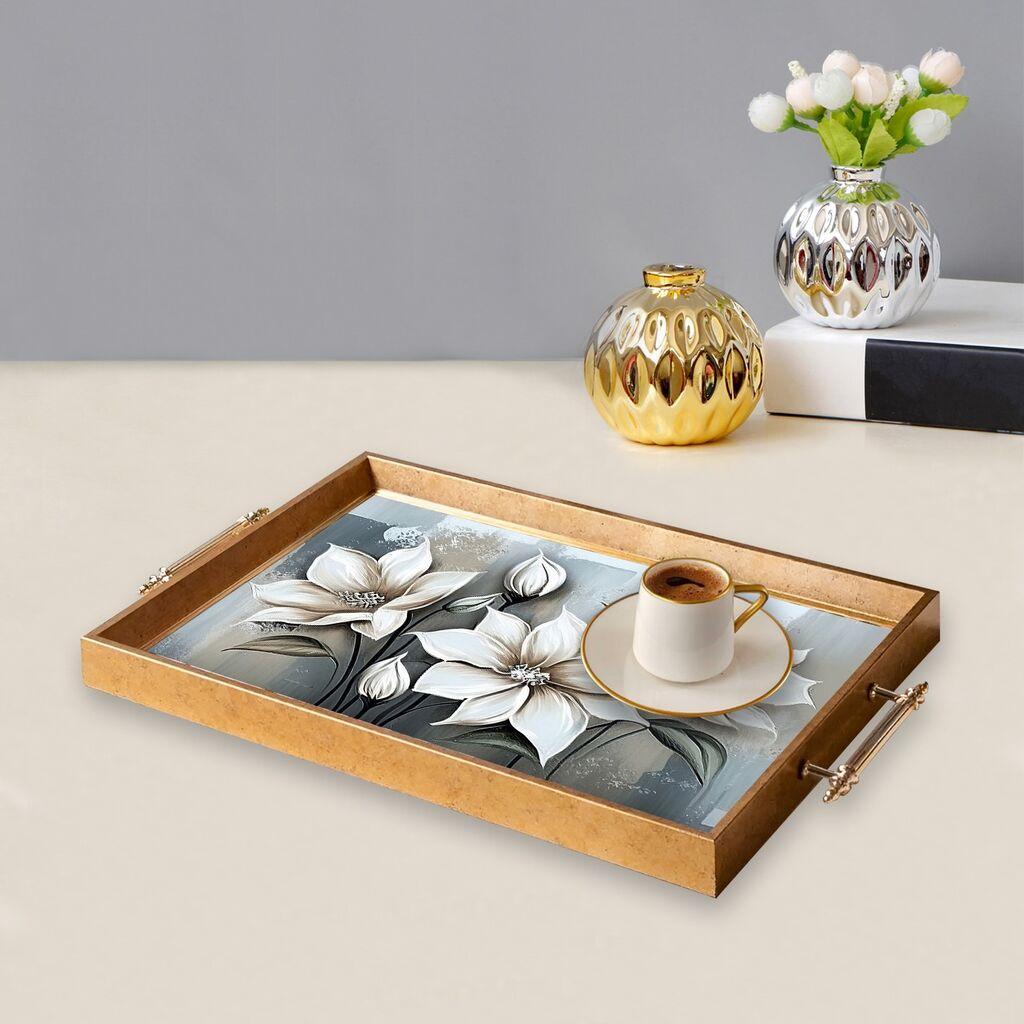 Aberto Design poslužavnik TPEA9838 50 x 29 x 3,5 cm, šareni
