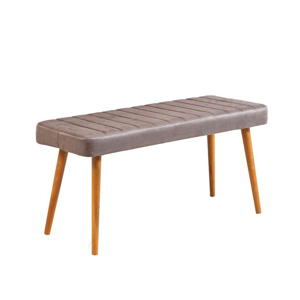 Hanah Home klupa Stormi, 100x39 cm, smeđa