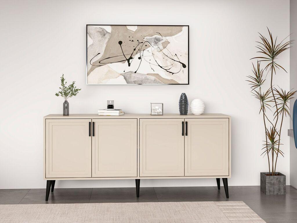 Hanah Kućna konzola Prime, 180x81x45 cm, Bež