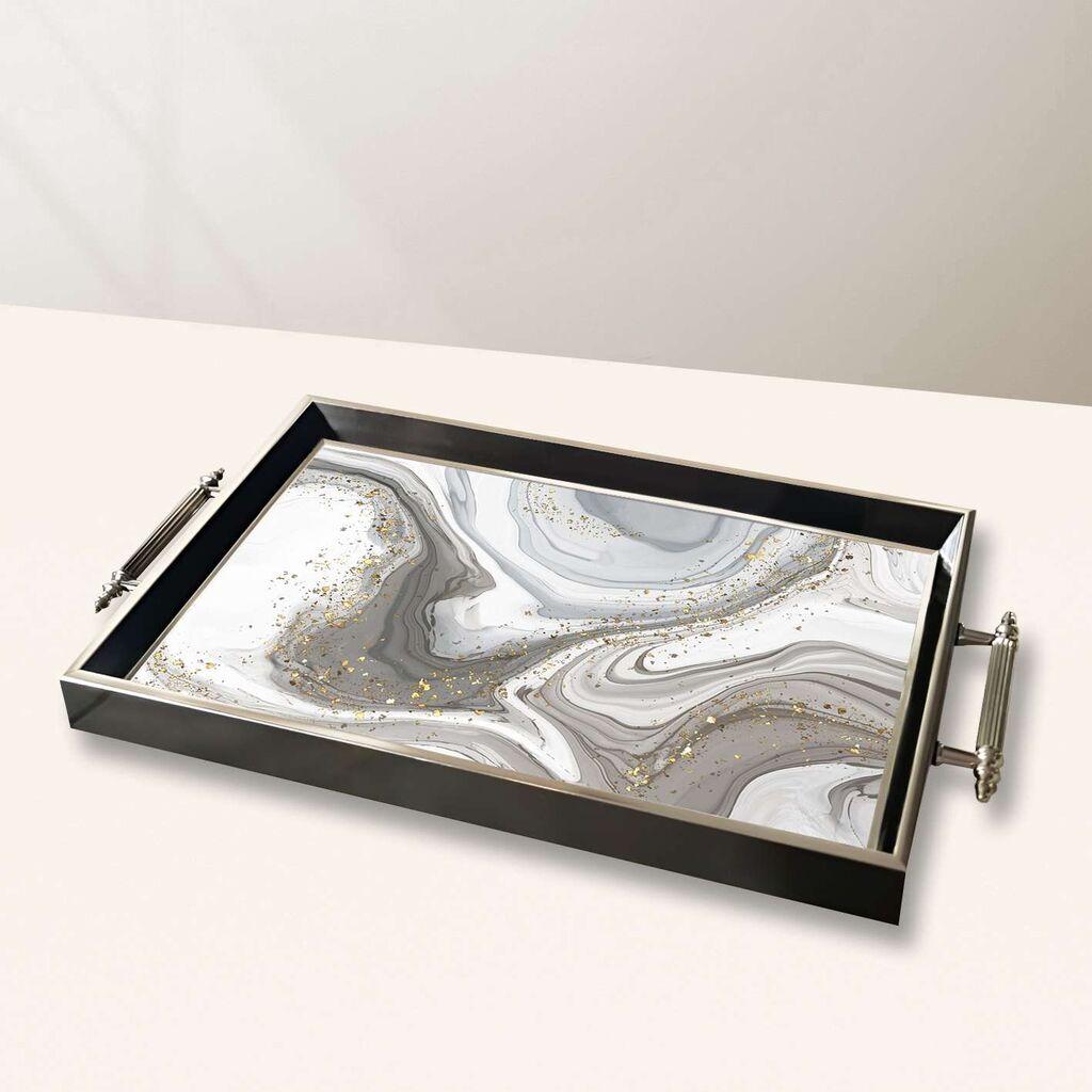 Aberto Design poslužavnik TPG10027 50 x 29 x 3,5 cm, šareni