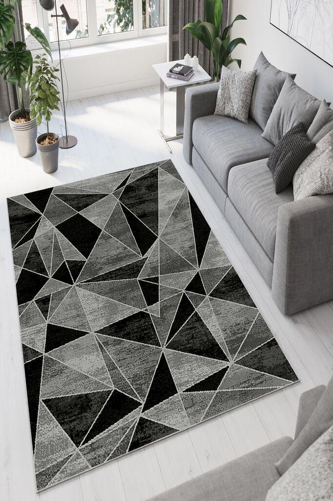 Conceptum Hypnose tepih W942, 120x180 cm, crno-siva