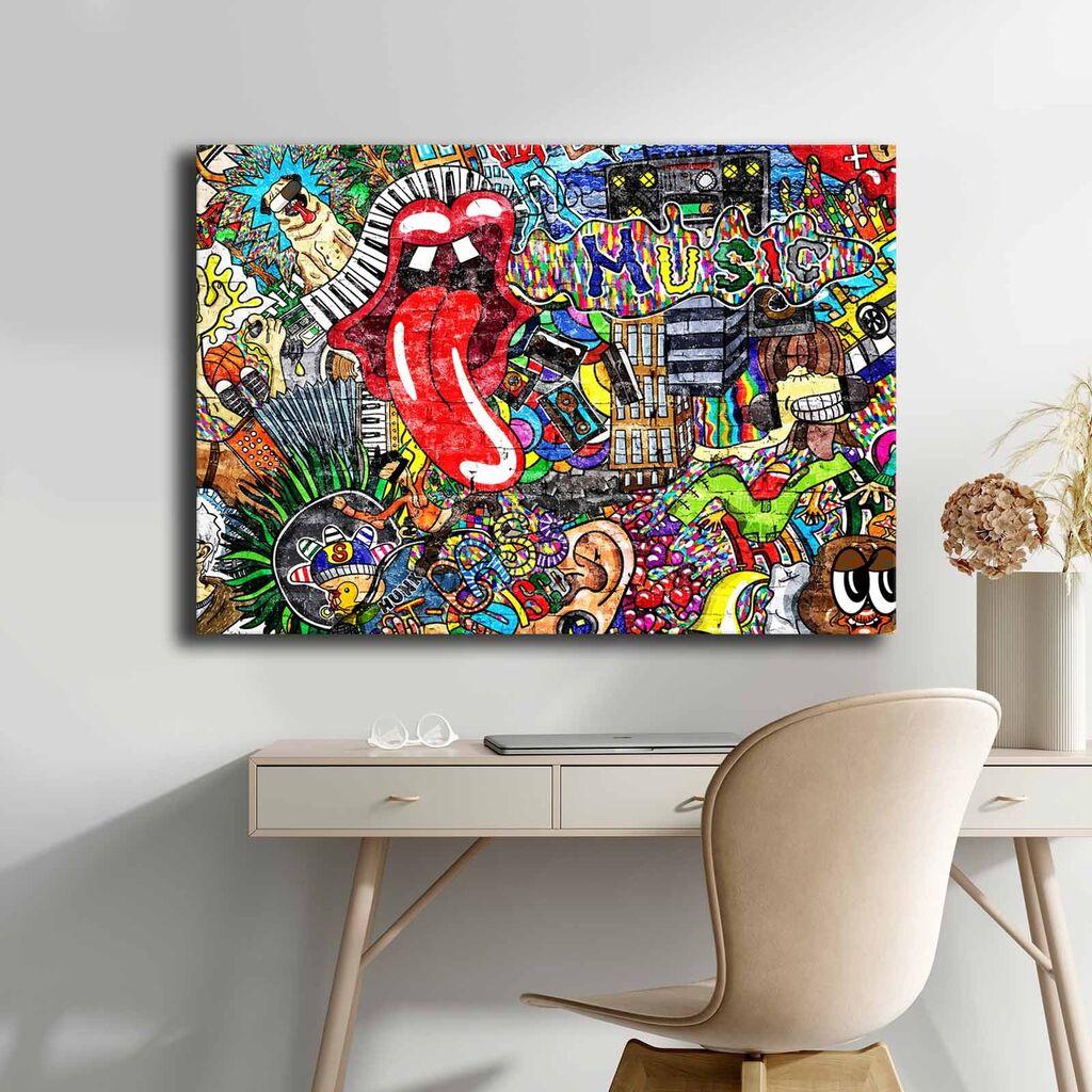 Slika na zidu na platnu 70x100cm