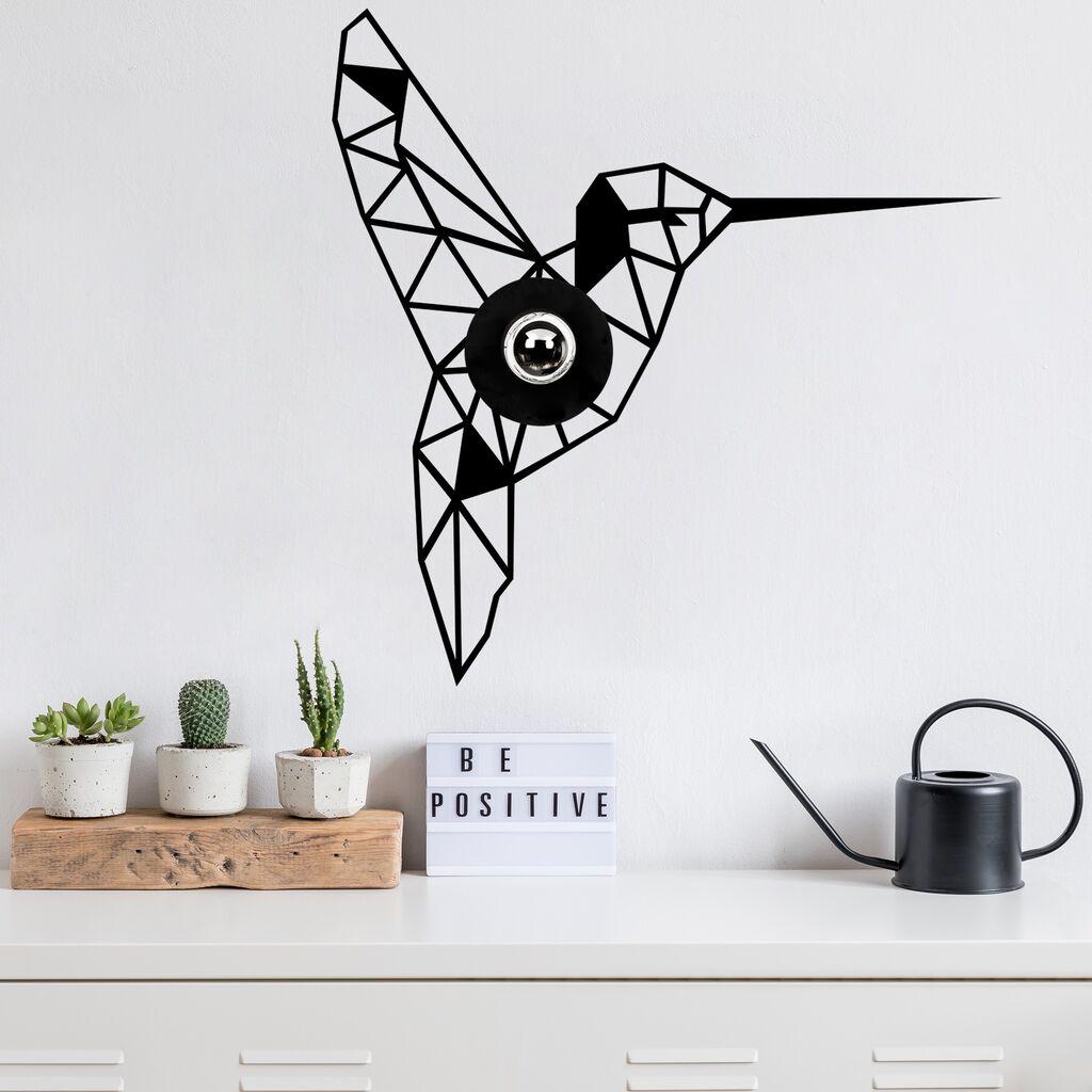 Opviq W 053 Zidna lampa, crna