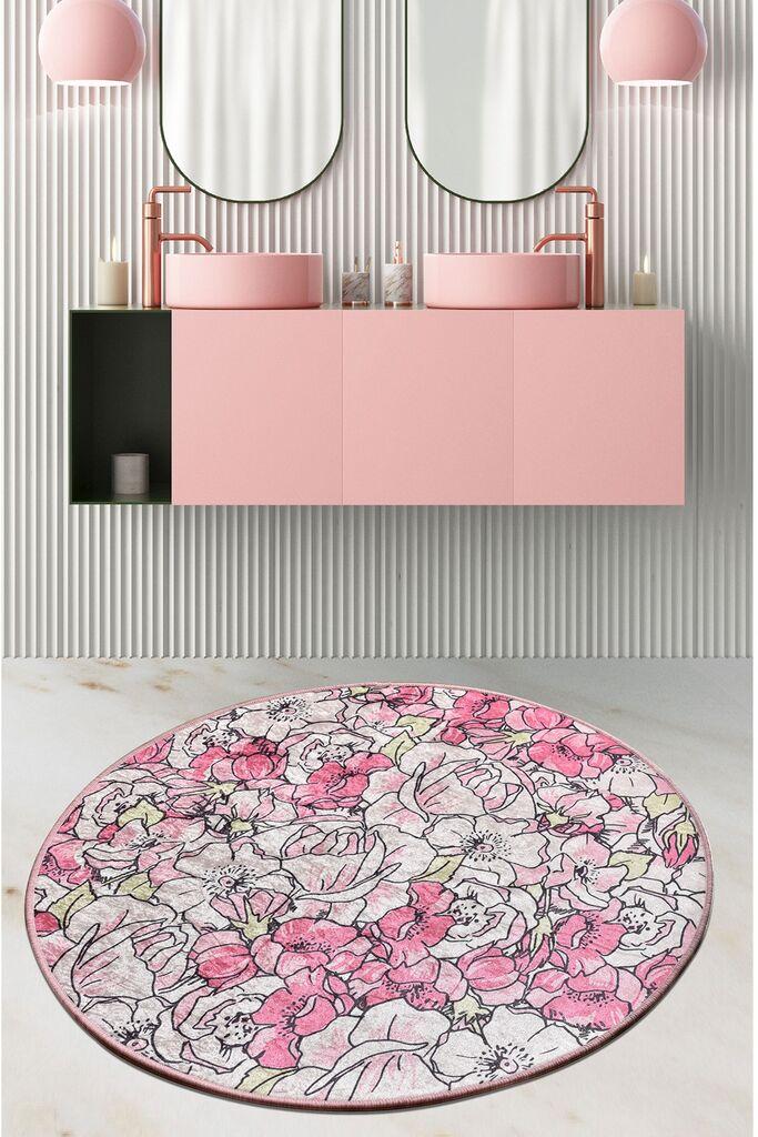 L'essentiel Maison Otirač za kupatilo Rosa, 100cm, roze
