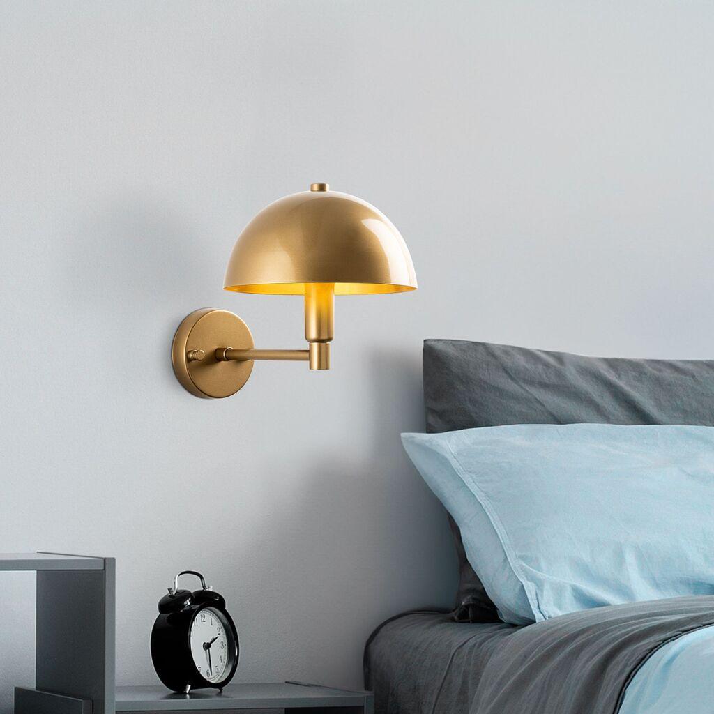 Opviq Zidna lampa Togg-14838, 20x29x24cm, IP20, Zlatna boja