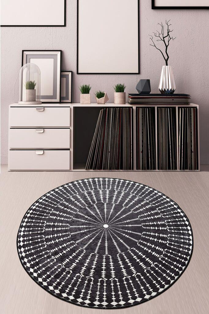 Conceptum Hypnose Carpet Buio, H100cm, crno-bijeli