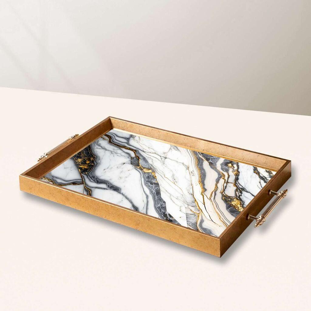 Aberto Design poslužavnik TPEA10017 50 x 29 x 3,5 cm, šareni