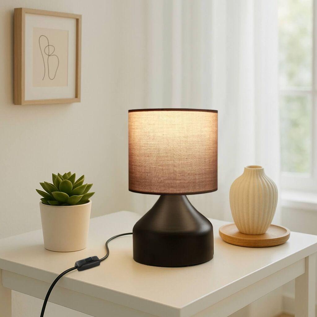 Opviq AYD 3086 Stona lampa, crno-smeđa