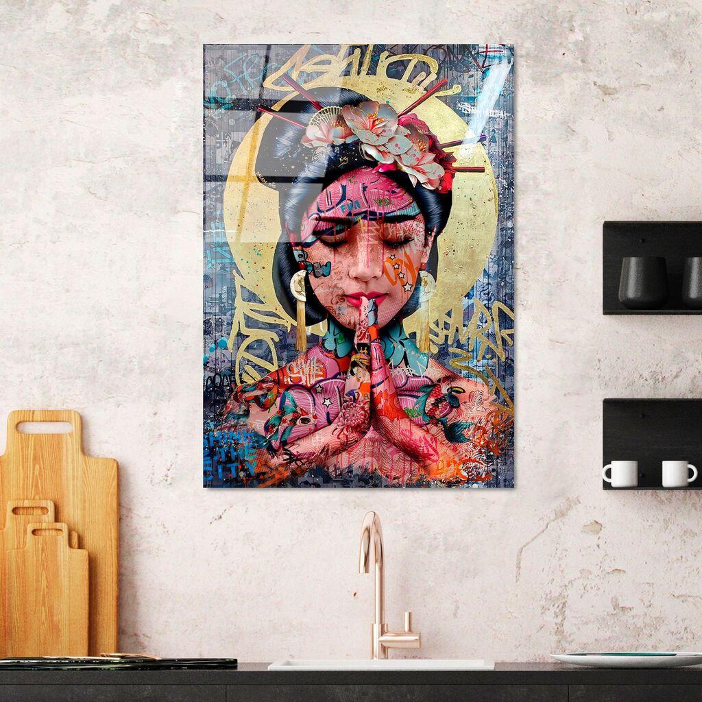 Wallity Slika od kaljenog stakla 70x100cm