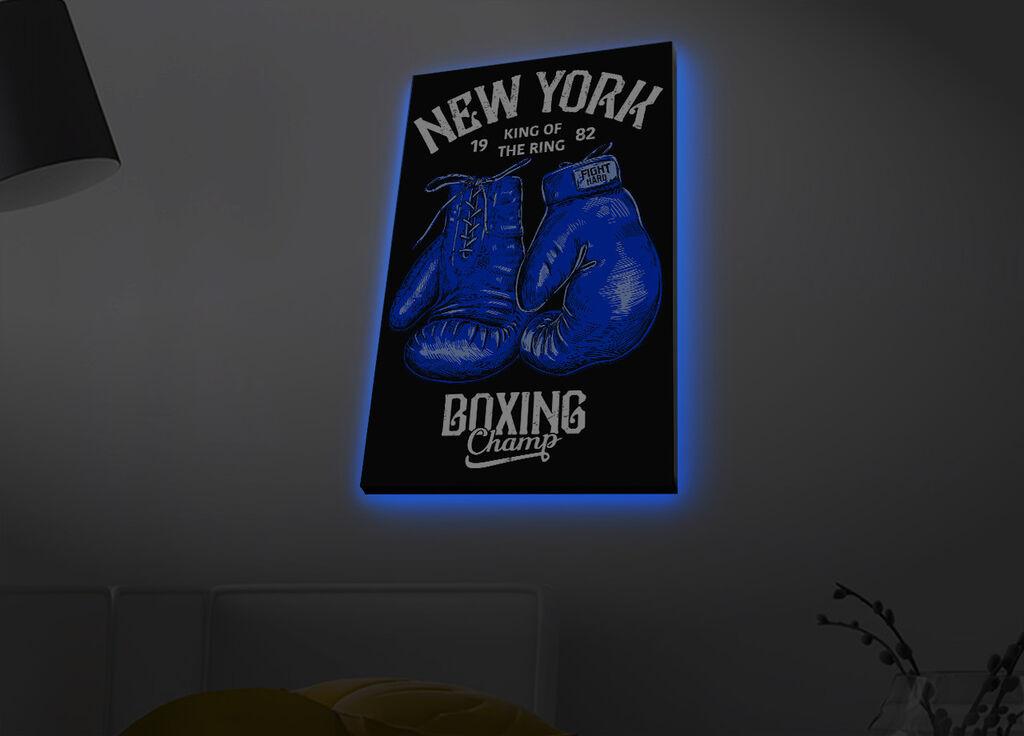 Slika na platnu Wallity sa LED osvetljenjem 45x70cm