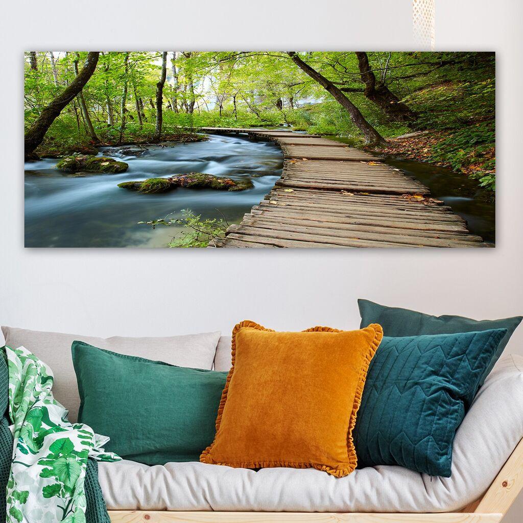 Slika na zidu na platnu 50x120cm