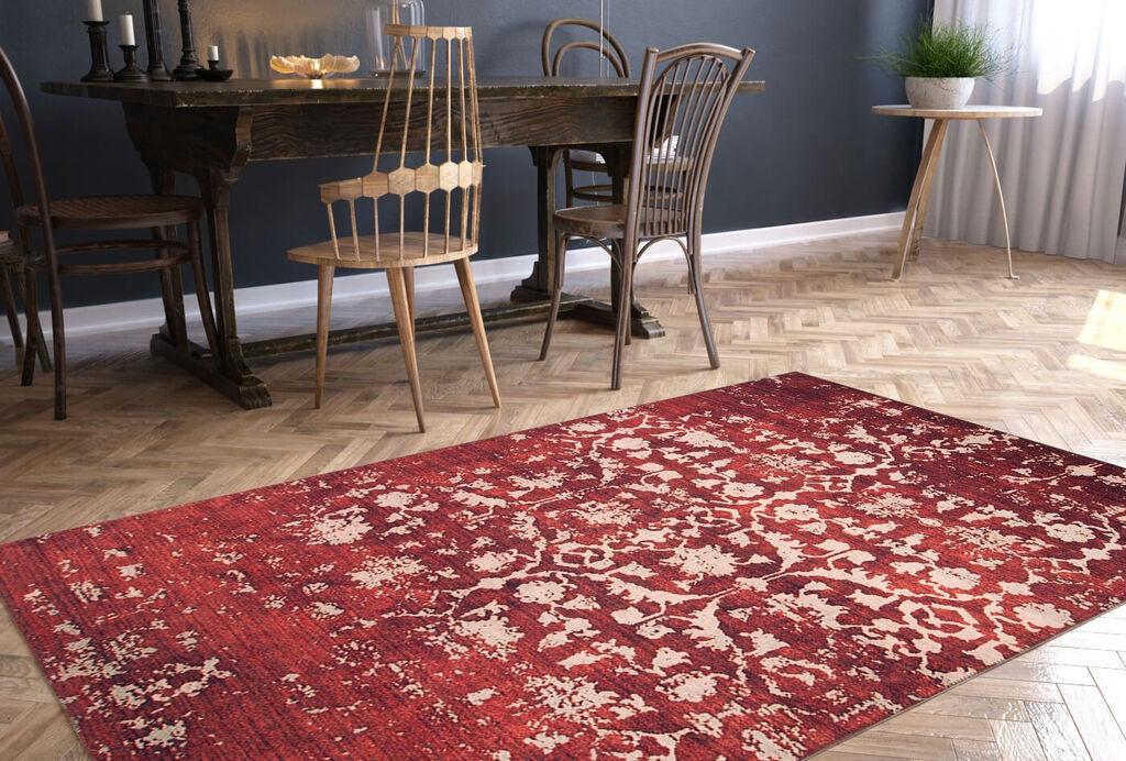 Conceptum Hypnose tepih Dorian Chenille 186 k, 75x230cm, crveni