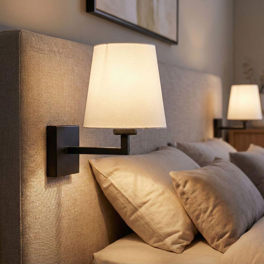 Opviq Profile 4659 Zidna lampa, crno-bijela