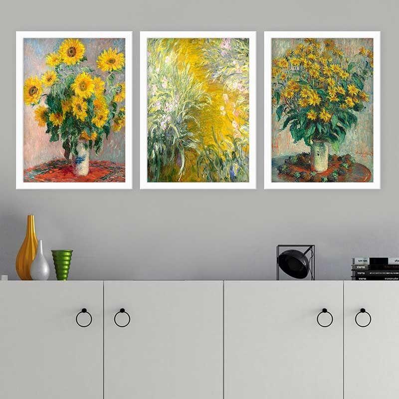 Wallity Uokvirena slika 3BC_UN547262_5575, 55x75 cm, 3 dijela