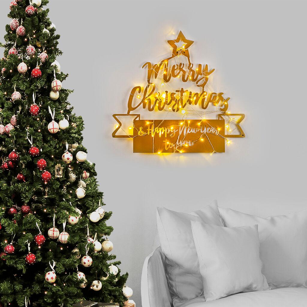 Wallity XMASGOLD 004 Zidna dekoracija