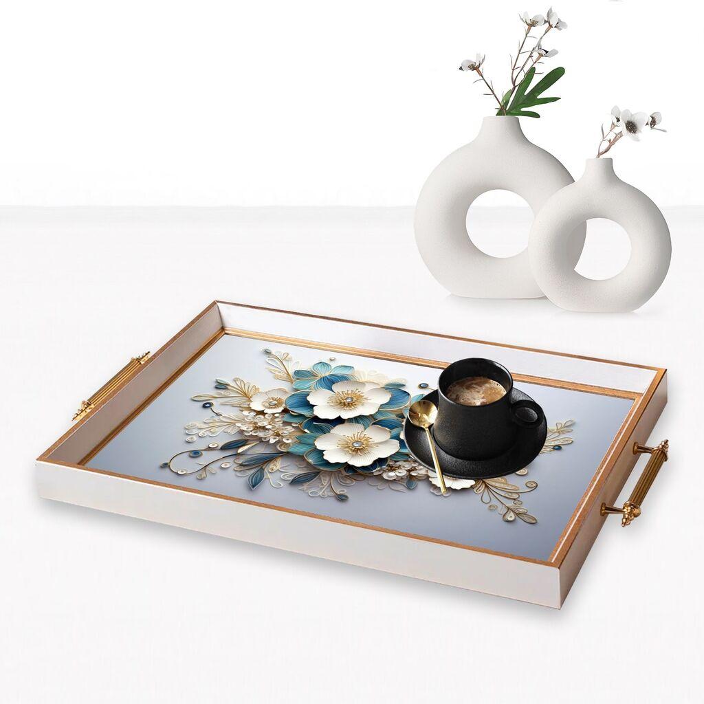 Aberto Design poslužavnik TPB9901 50 x 29 x 3,5 cm, šareni