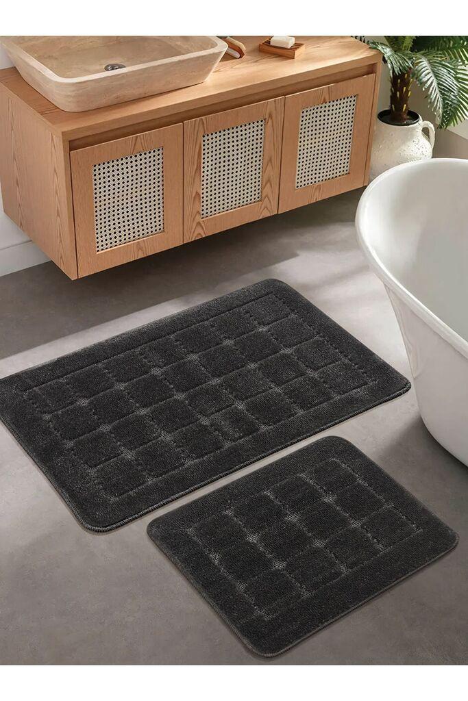L'essentiel Maison Set Otirač za kupatilo Kareli, antracit
