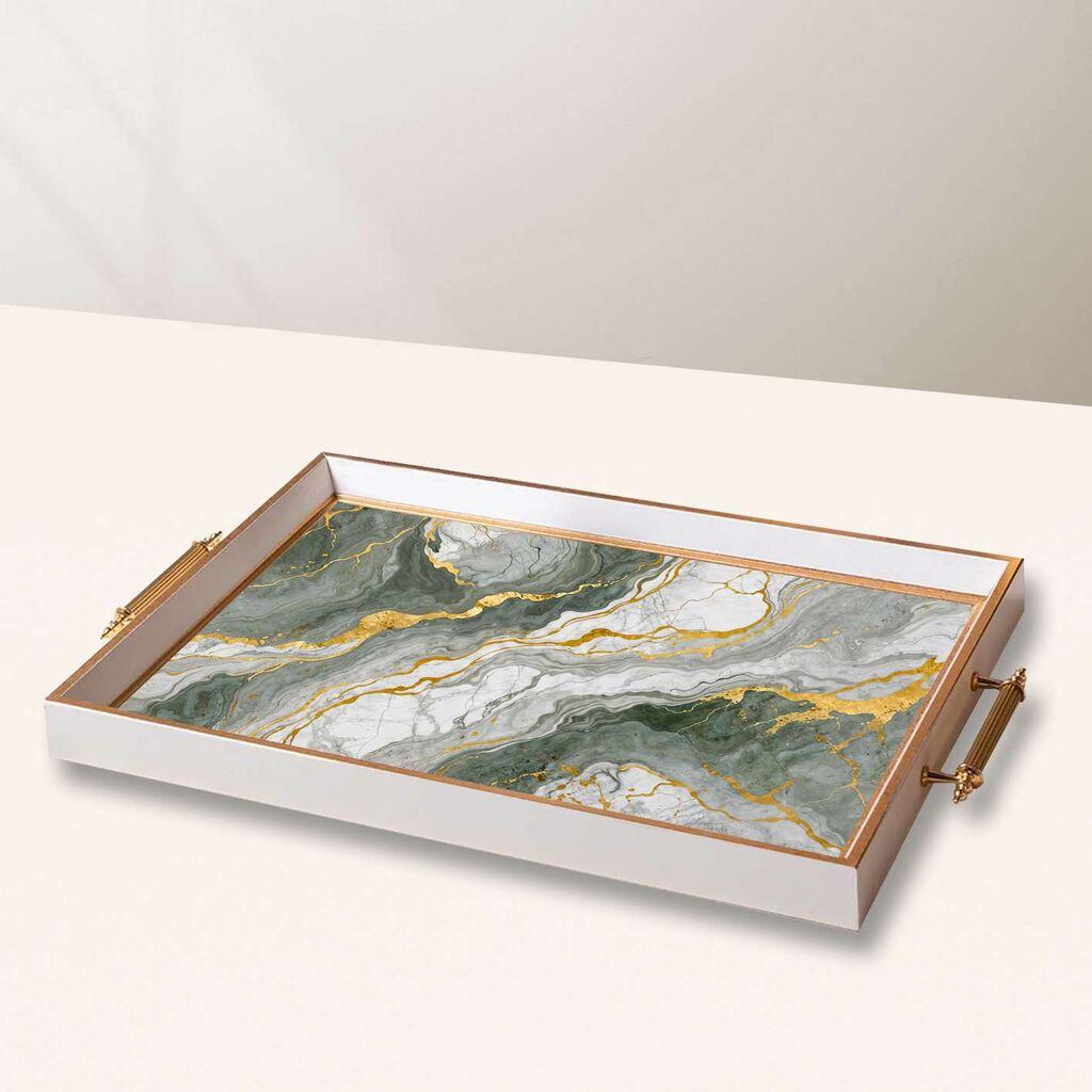 Aberto Design poslužavnik TPB10015 50 x 29 x 3,5 cm, šareni