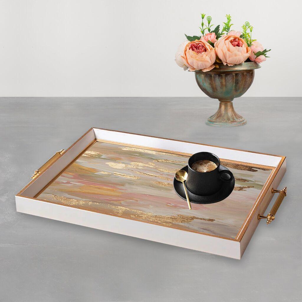 Aberto Design poslužavnik TPB9852 50 x 29 x 3,5 cm, šareni