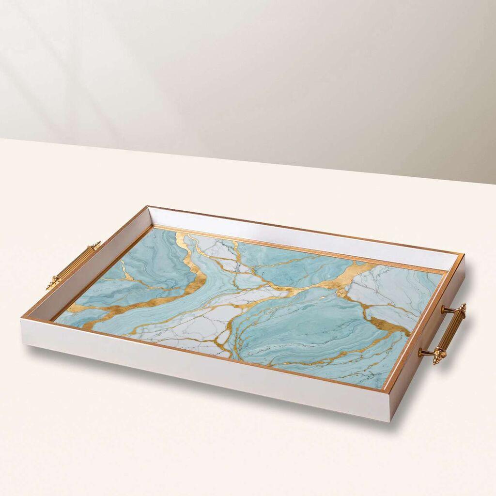 Aberto Design poslužavnik TPB10013 50 x 29 x 3,5 cm, šareni
