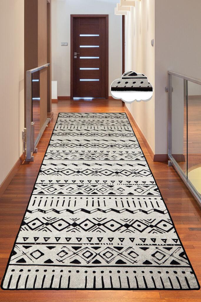 Conceptum Hypnose Carpet Again, 100x200 cm, crno-bijeli