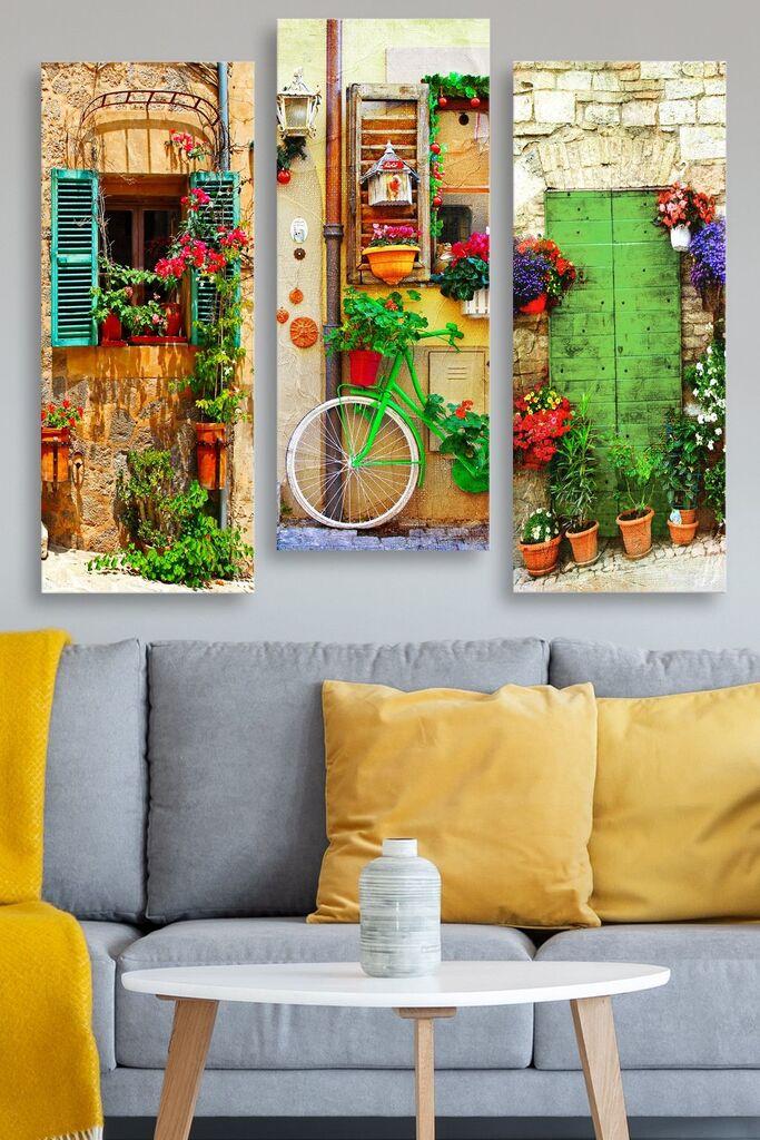 Wallity MDF0088 Dekorativna slika, 3 dijela