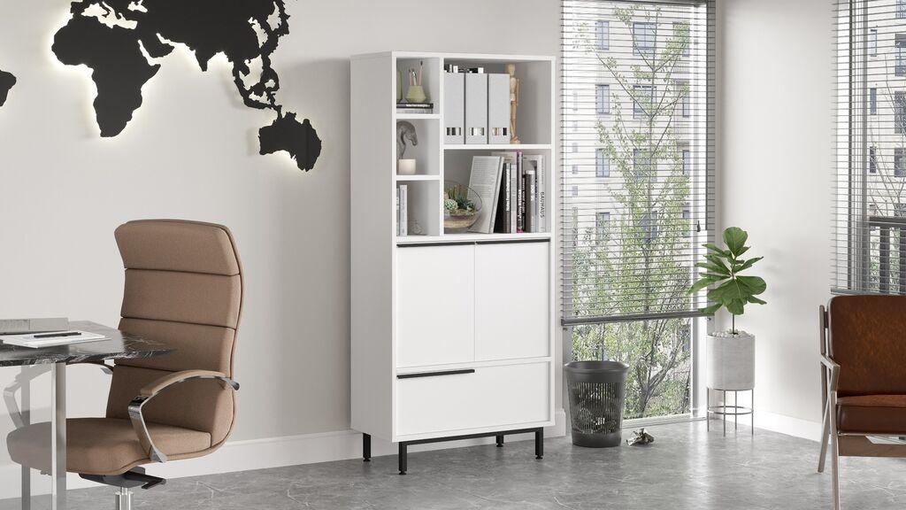 Hanah Home komoda On9B-W, 74,8x161,6x35,5 cm, bijela