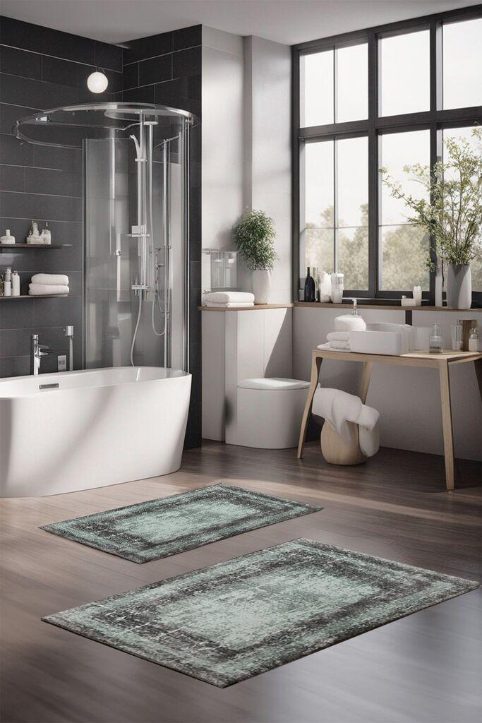 L'essentiel Maison Set prostirki za kupatilo CT-5084, 2 komada, šarene boje