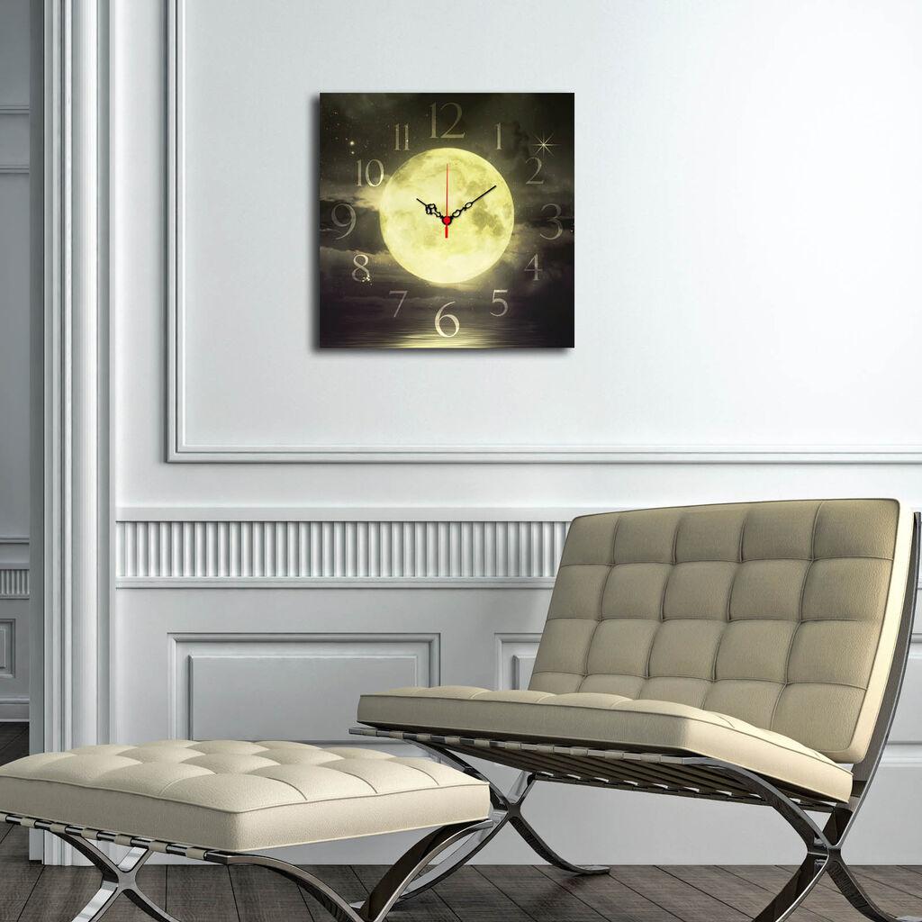 Zidni sat Wallity Msk-10, 40x40 cm